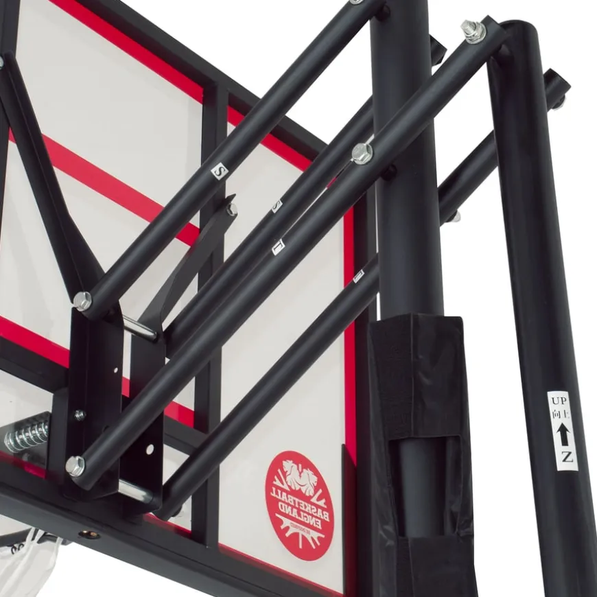 Easijust Portable Basketball Hoop w/ Acrylic Backboard & Padding