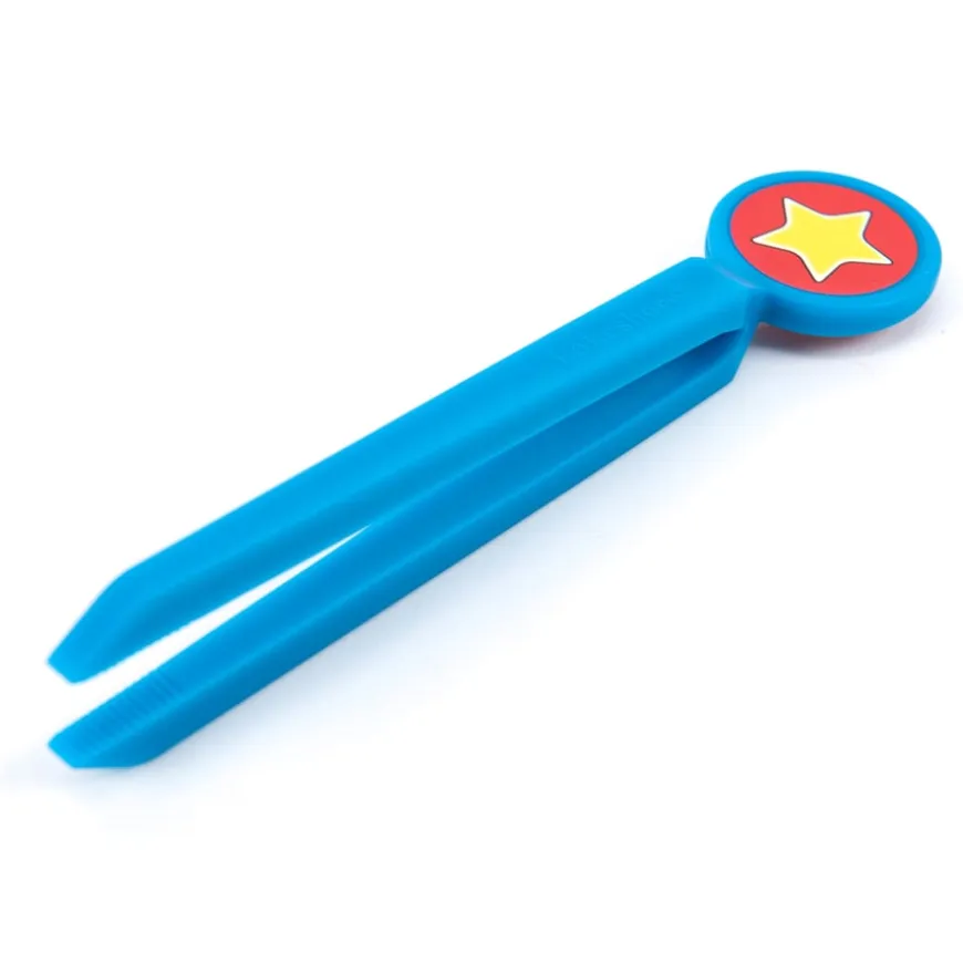Easy Grab Plastic Safety Tweezers 12pk