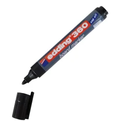edding360 Board Marker - Black Bullet Tip
