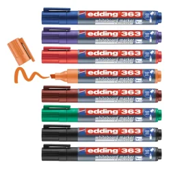 edding e-363 Assorted Board Marker 8pk