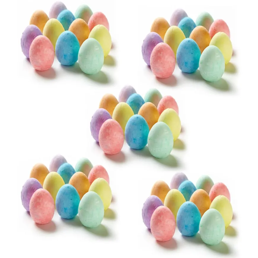 Egg Shaped Chalks Assorted