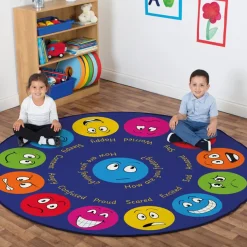Emotions Interactive Classroom Carpet