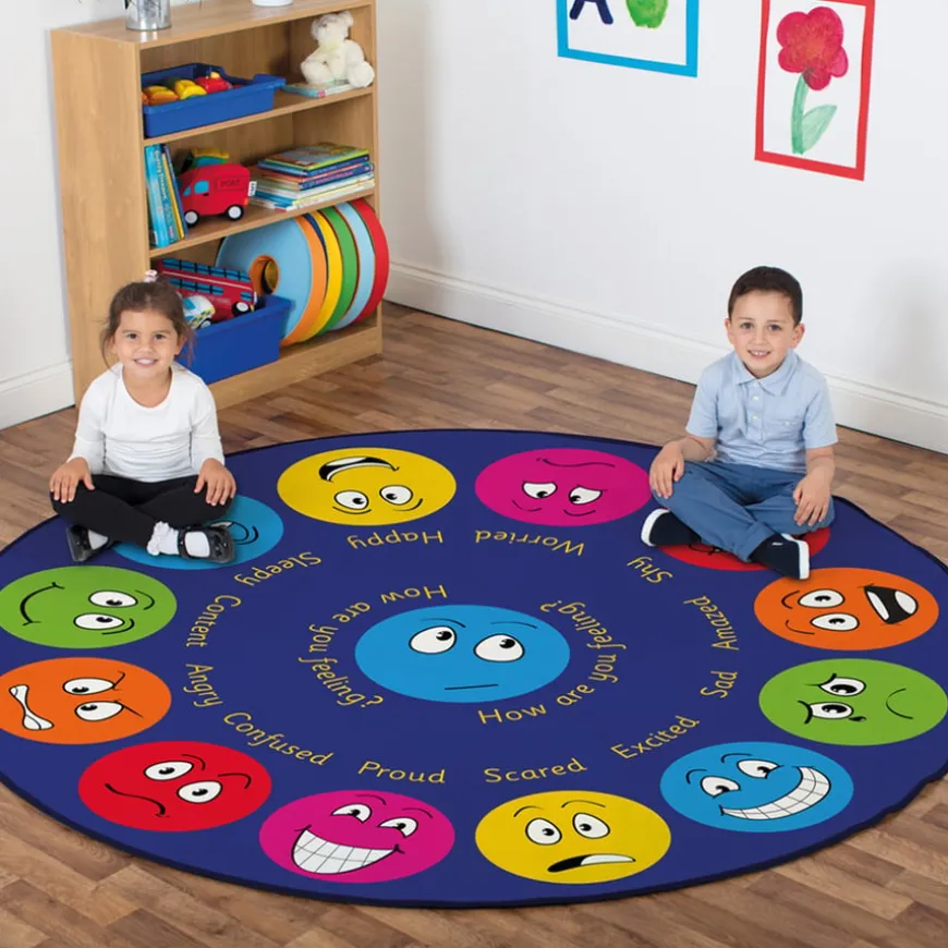 Emotions Interactive Classroom Carpet