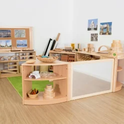 Enriching Environments Construction Area Self-Assembly