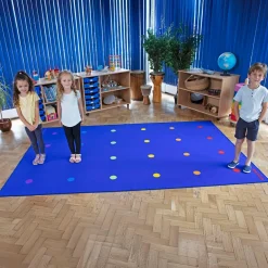 Essentials Rainbow Spots Placement Carpet 3m x 2m