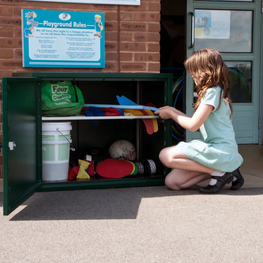 ES800 Small Steel Outdoor Storage Cupboard
