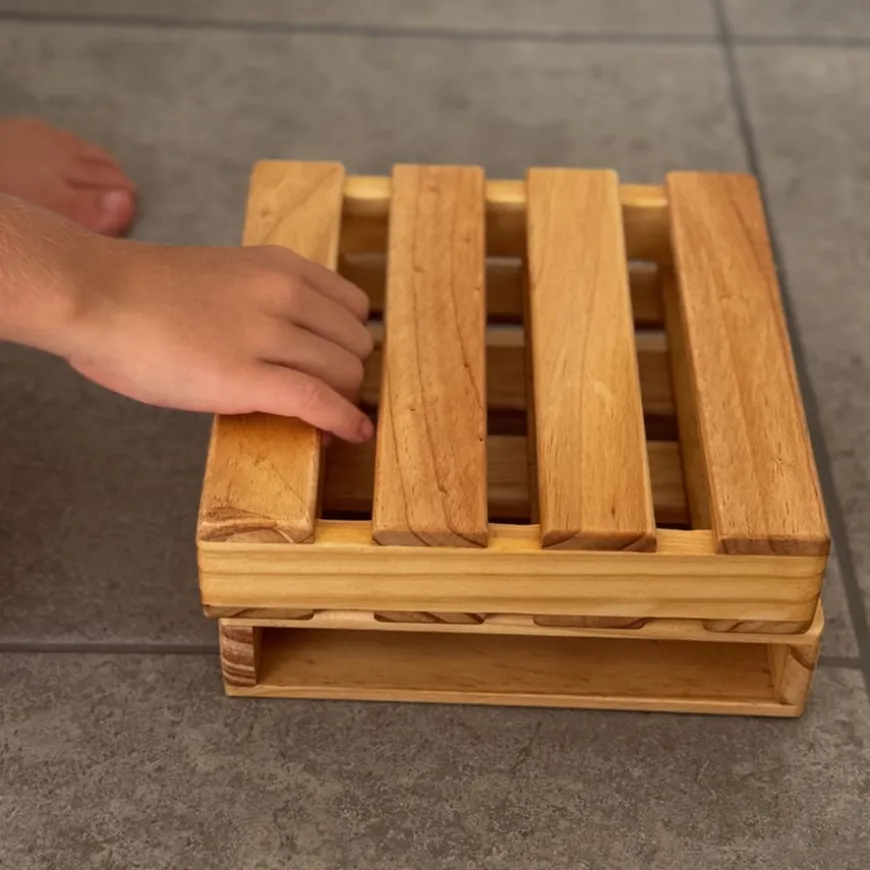 Explore Nook Construction Mini Wooden Play Pallets 2pk