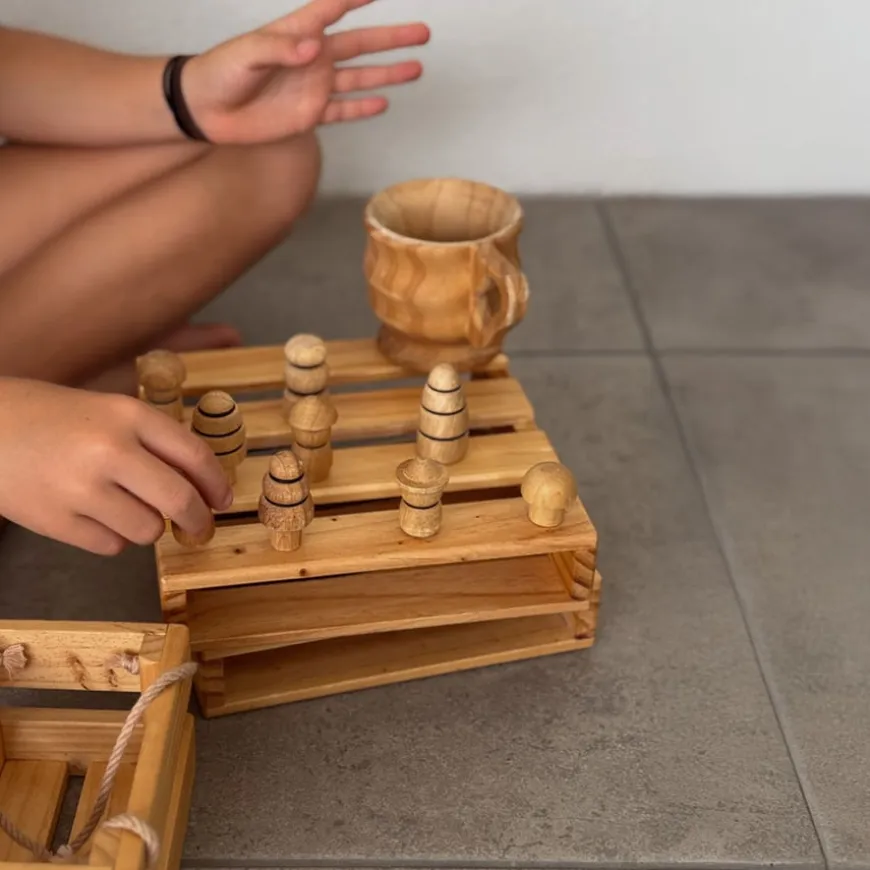 Explore Nook Construction Mini Wooden Play Pallets 2pk