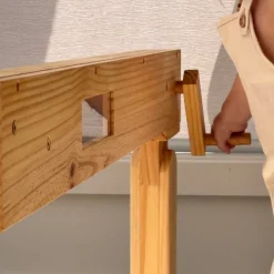 Explore Nook Construction Wooden Giant Cable Machine
