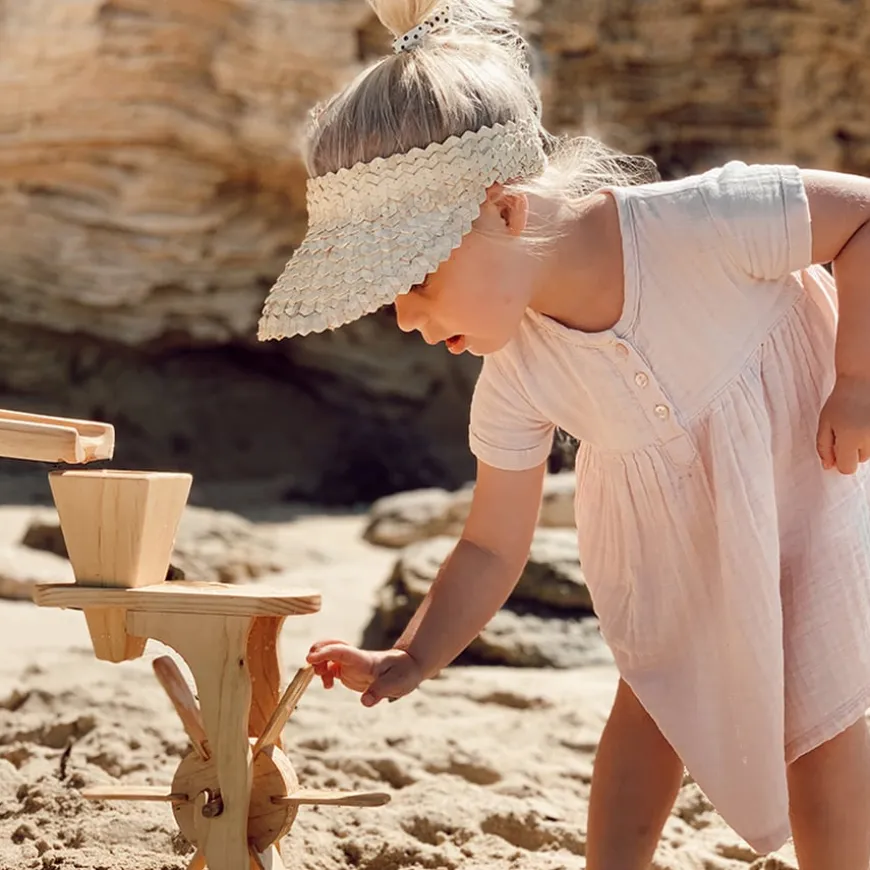 Explore Nook Water & Messy Play Wooden Sand & Water Wheel
