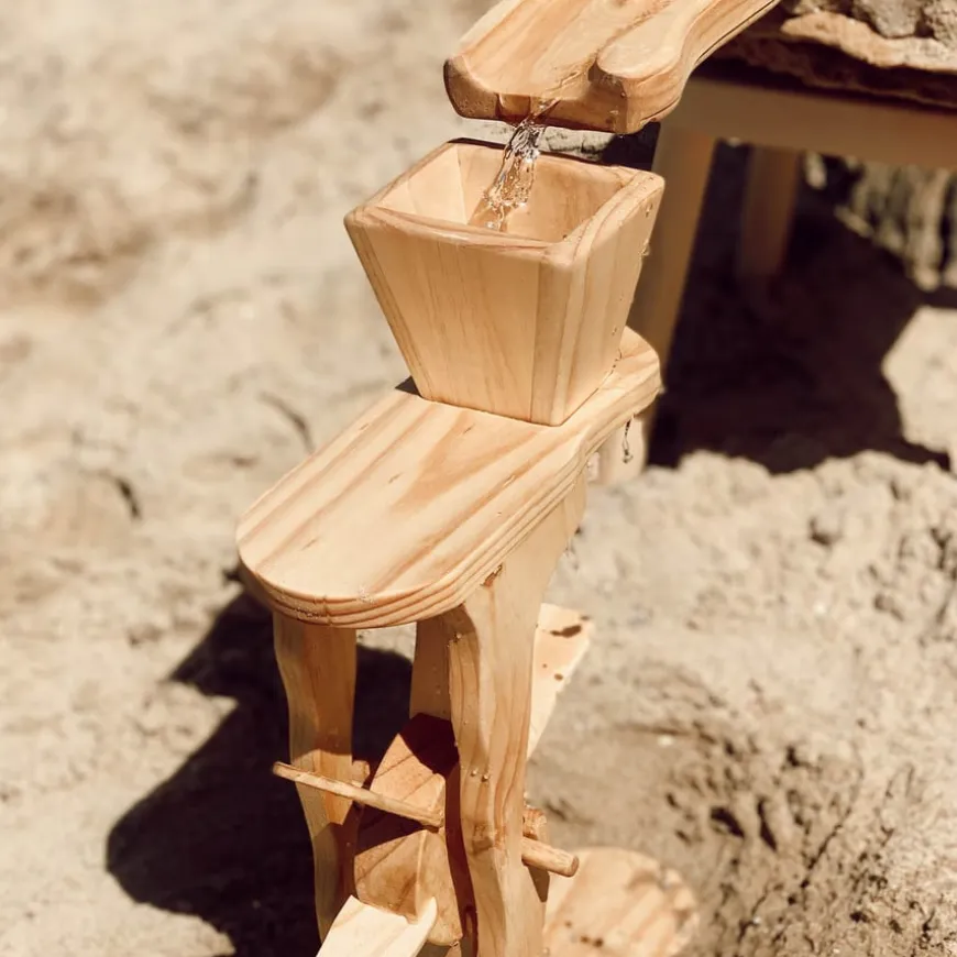 Explore Nook Water & Messy Play Wooden Sand & Water Wheel