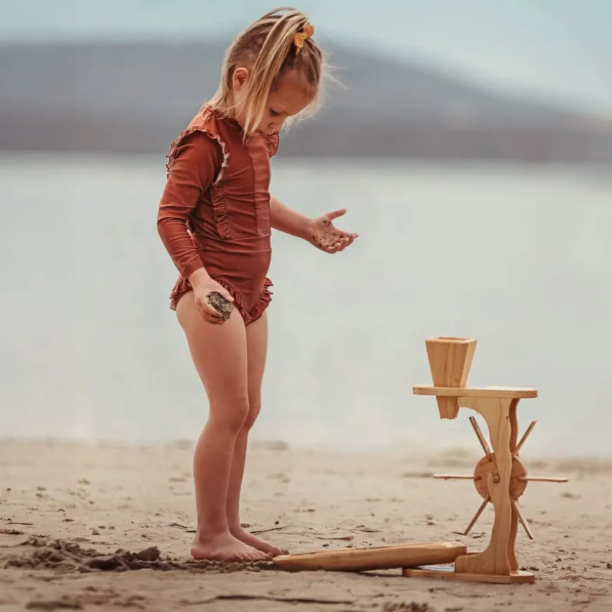Explore Nook Water & Messy Play Wooden Sand & Water Wheel