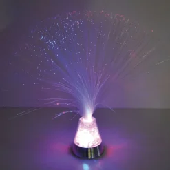 Fibre Optic Lamp with Colour Changing Base
