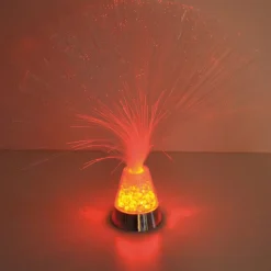 Fibre Optic Lamp with Colour Changing Base