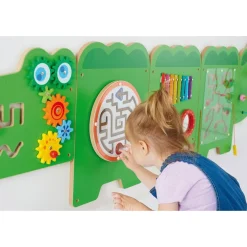 Fine Motor Crocodile Wall Panel