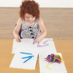 Fine Motor Pattern Threading Boards 4pk