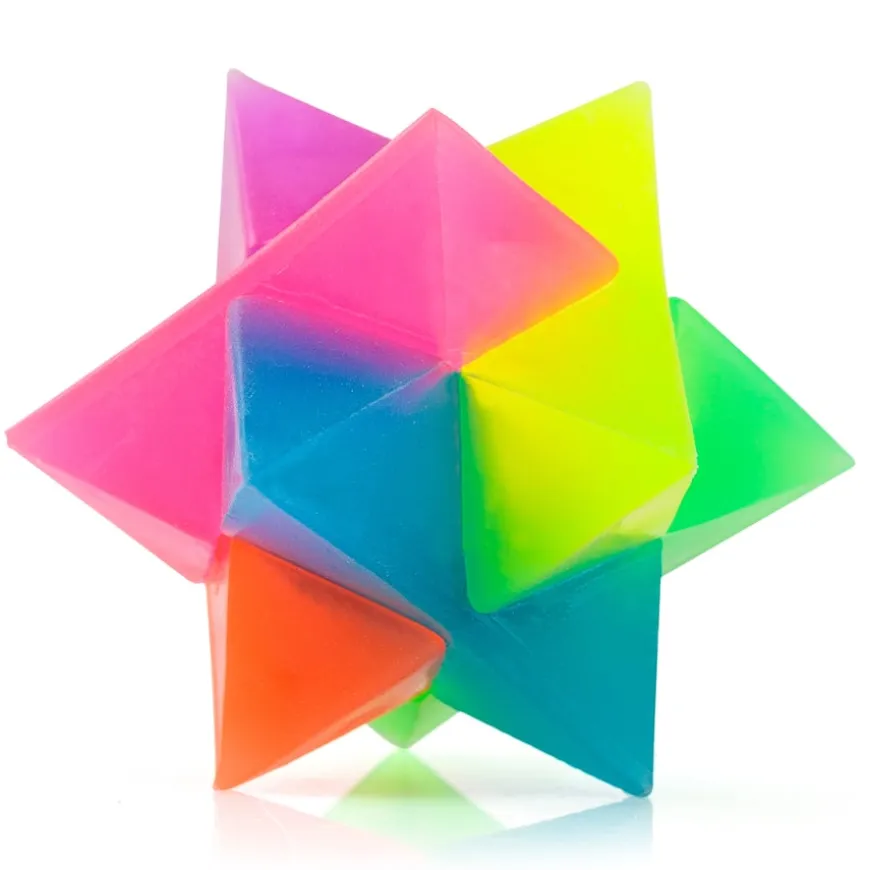 Flashing Star Prism LED Light-Up Ball
