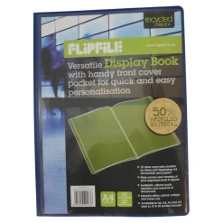 Flipfile A4 Presentation Display Books Blue
