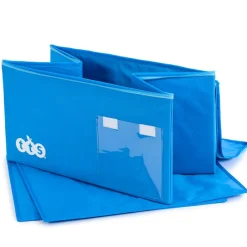 Folding Canvas Blue Box L50 x W40 x D28cm