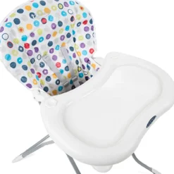 Folding Patterned Baby Highchair