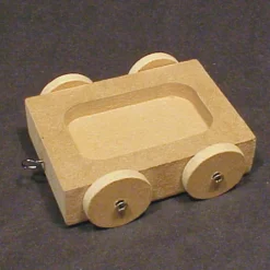 Forces Slopes Wooden Car