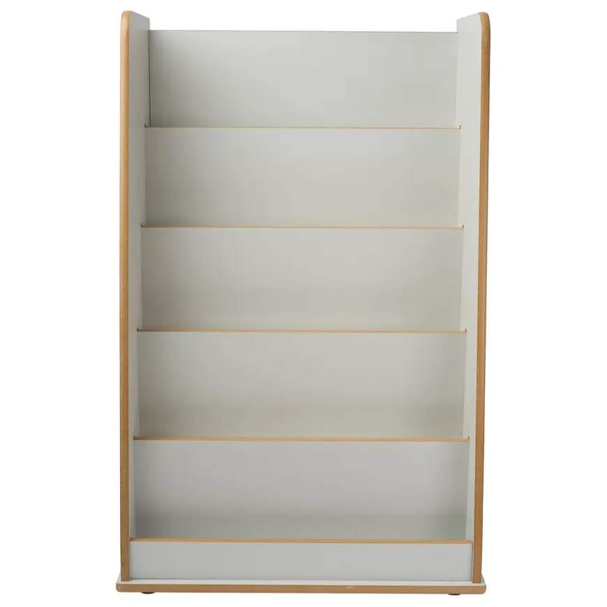Free Standing Book Display Unit Grey