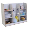 Free Standing Loose Parts Shelf Unit Grey