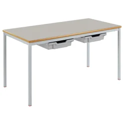 Fully Welded Rectangular Tray Table L110cm
