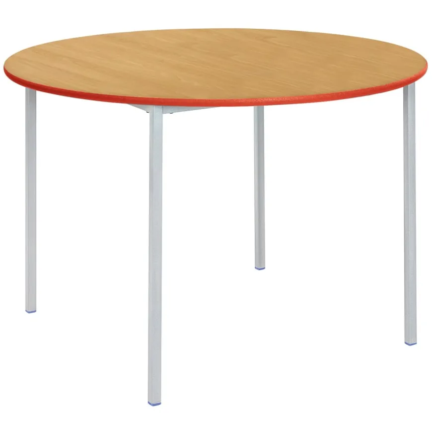 Fully Welded Table Coloured Edge Circular