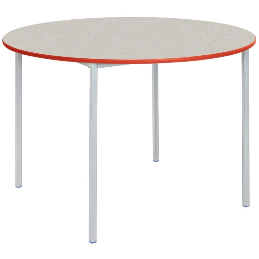 Fully Welded Table Coloured Edge Circular