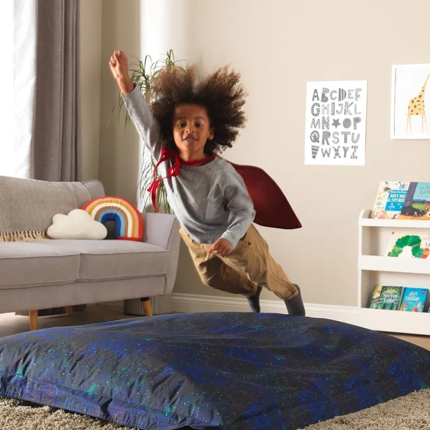 Galaxy Print Giant Bean Bag