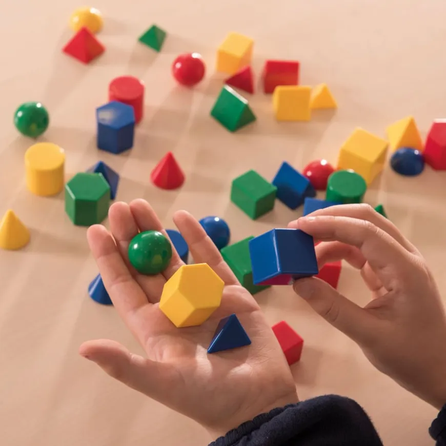 Geometric Solid Shapes 40pk