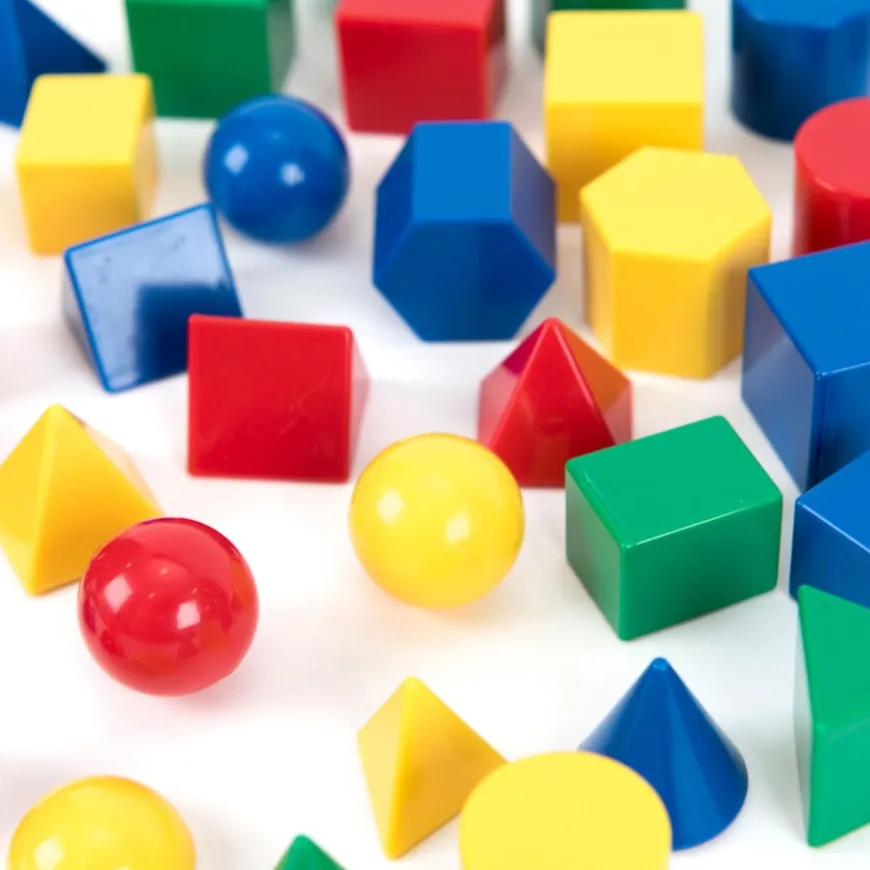 Geometric Solid Shapes 40pk