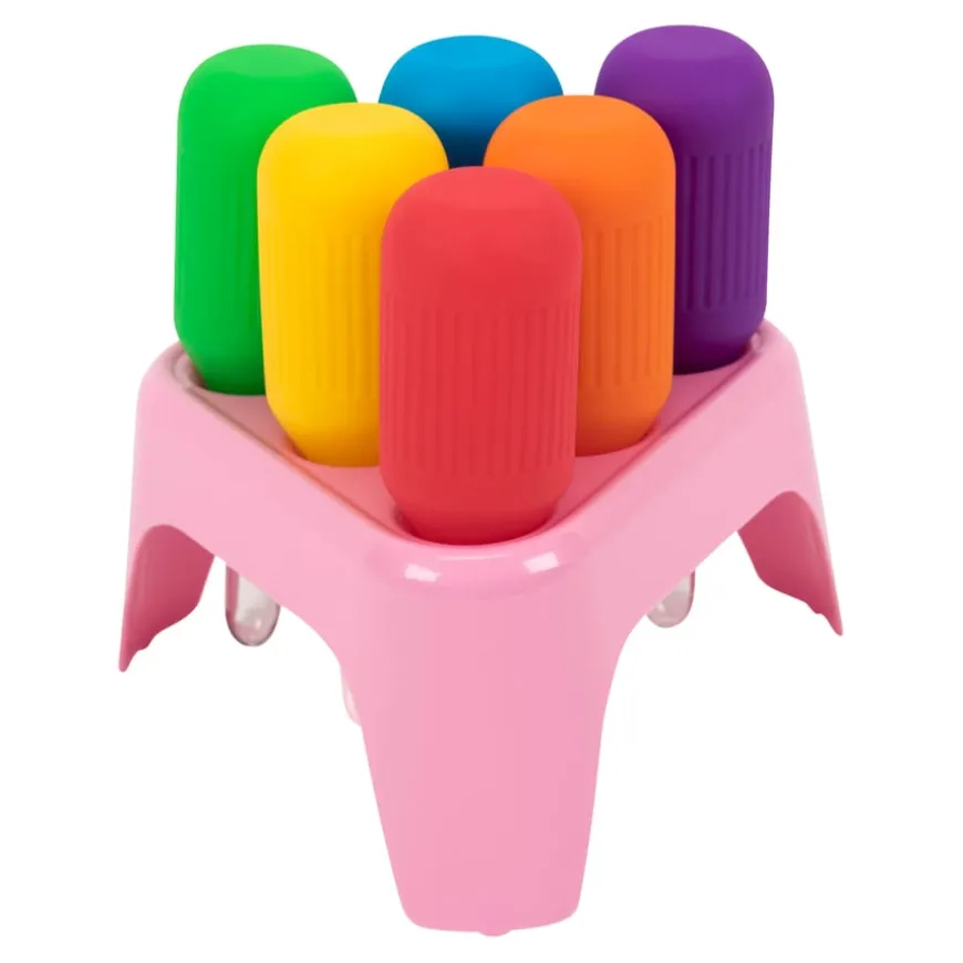 Giant Messy Play Pipettes with Stand 6pk