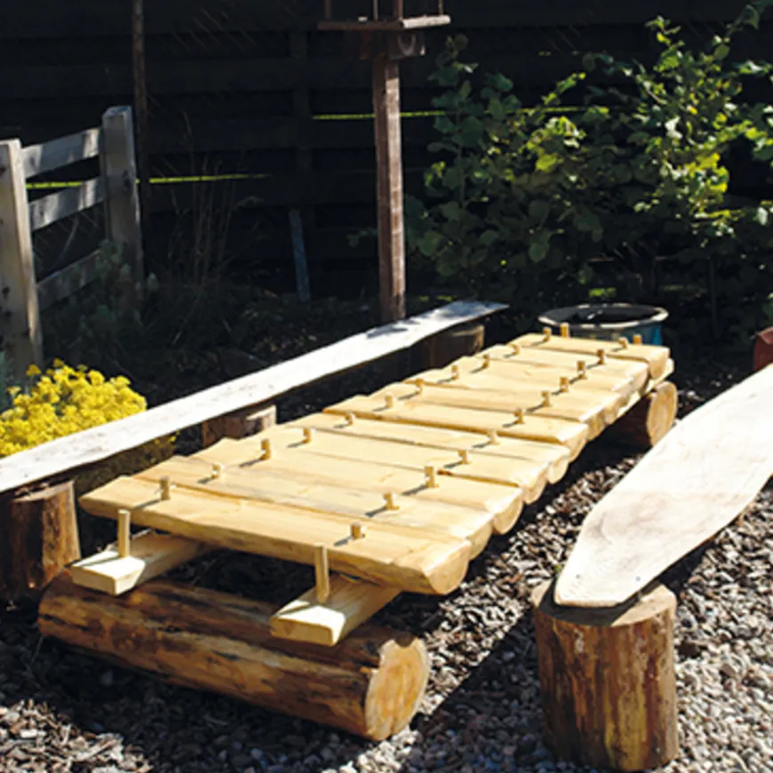 Giant Outdoor Xylophone
