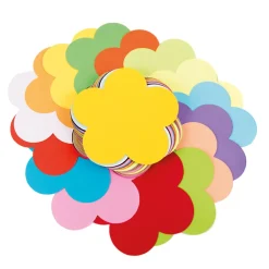 Giant Paper Flowers Assorted 100pk