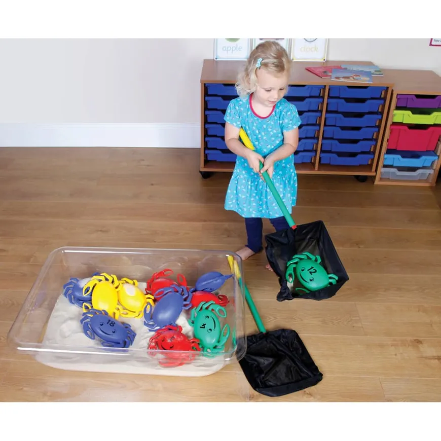 Giant Recycled Netting Number Crabs Games 1-20