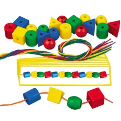 Giant Threading Beads and Pattern Cards