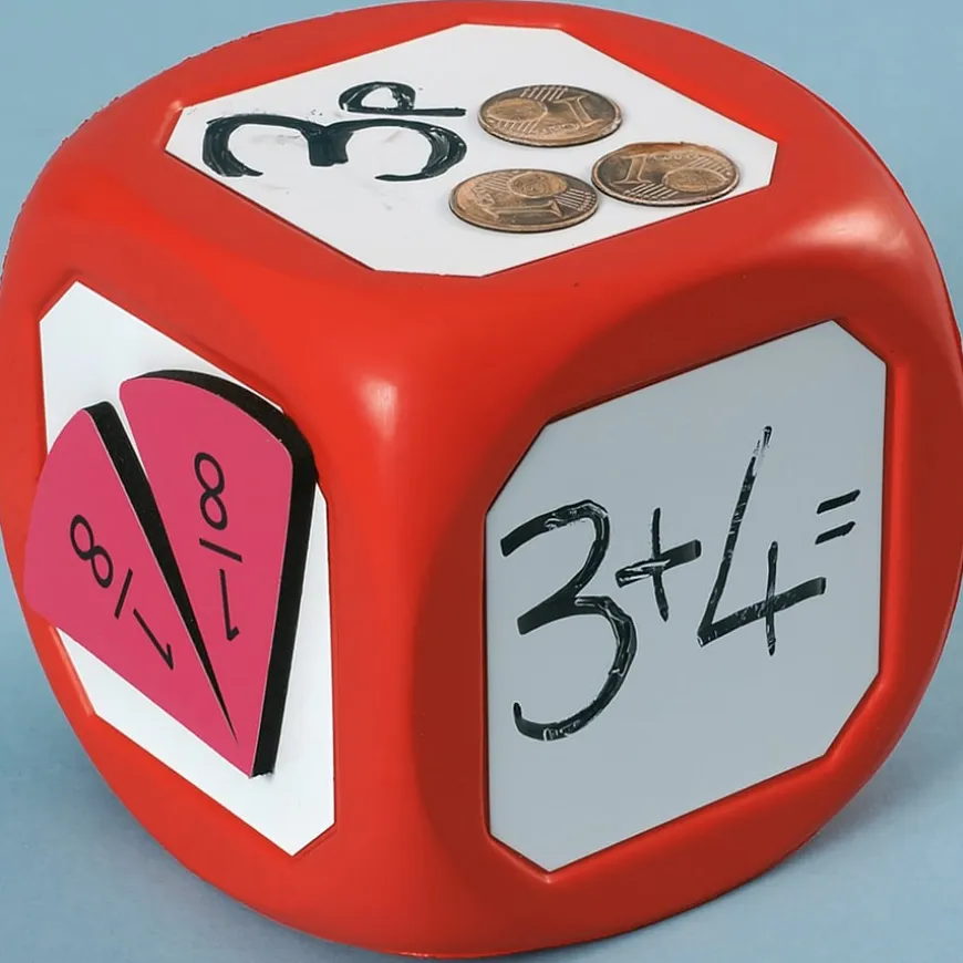 Giant Wipe Clean Magnetic Dice Single