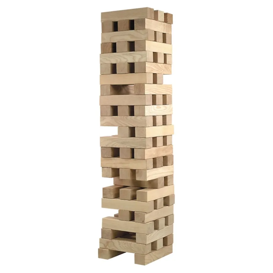 Giant Wooden Tumble Tower Game