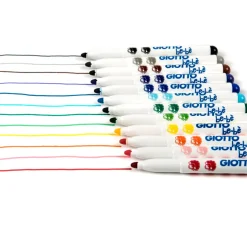 Giotto Be-Be Super Fibre Tipped Pens Assorted 36pk