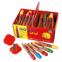 Giotto Be-Be Super Large Chunky Colouring Pencils 36pk