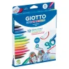 Giotto Decor Textile Markers Assorted 12pk