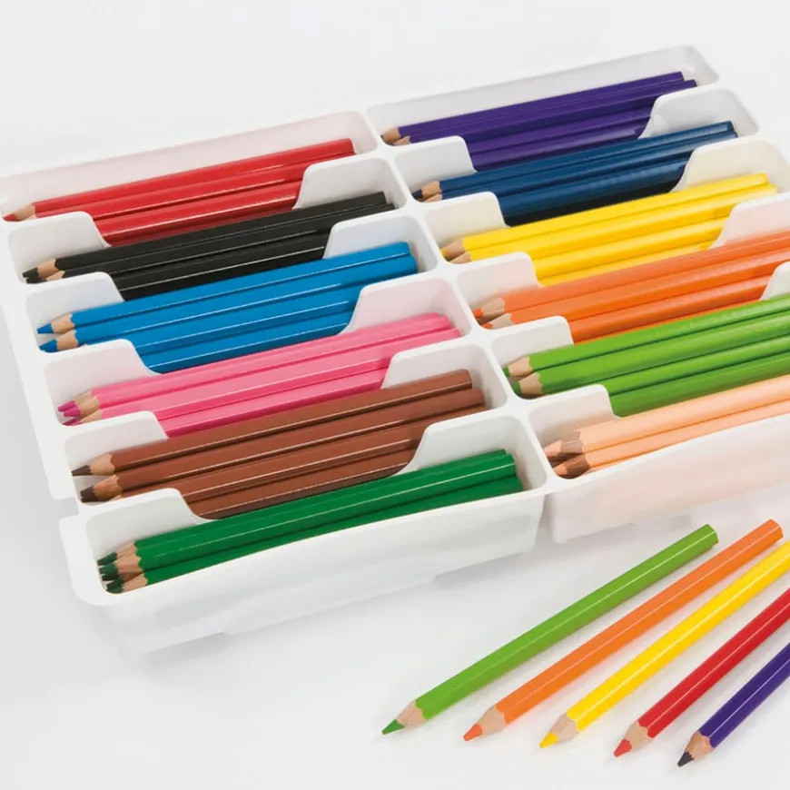 Giotto Elios Giant Colouring Pencils Assorted 144pk