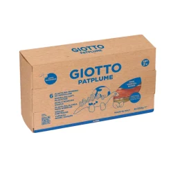 Giotto Patplume Modelling Dough Assorted Skin Tones 6 x 350g