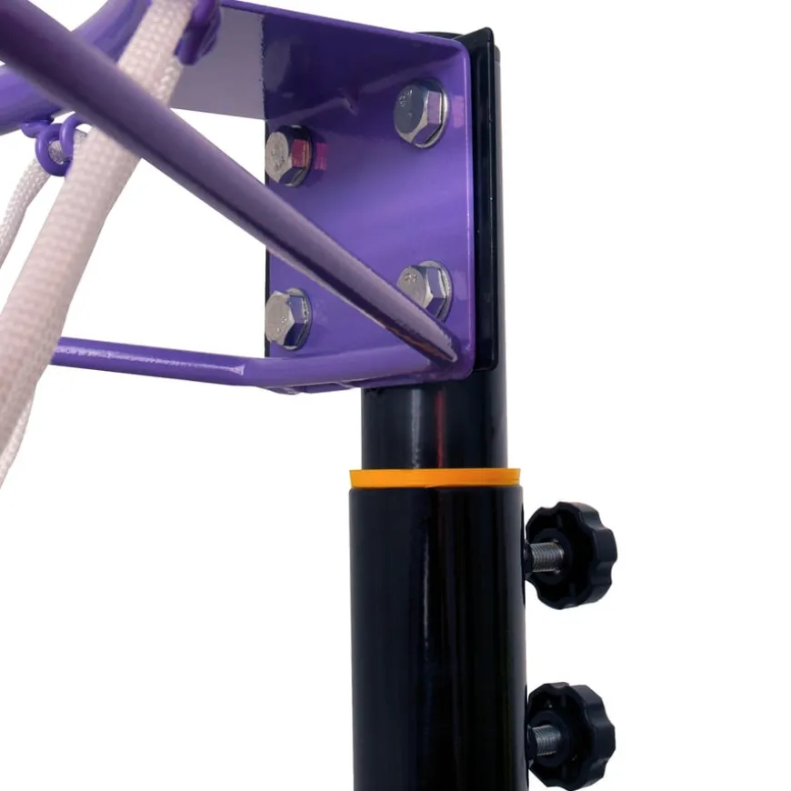Goal Shot Netball Unit w/ Pole Padding