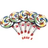 Hand Drums and Beaters Candy Design 5pk Diameter 15cm