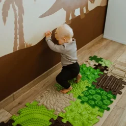 Happy Feet Forest Path Sensory Play Mats 15pk