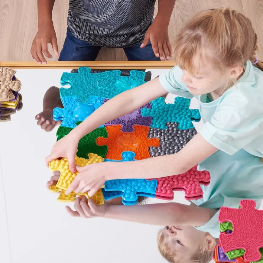 Happy Feet Mini Muffik Sensory Play Mats 20pk