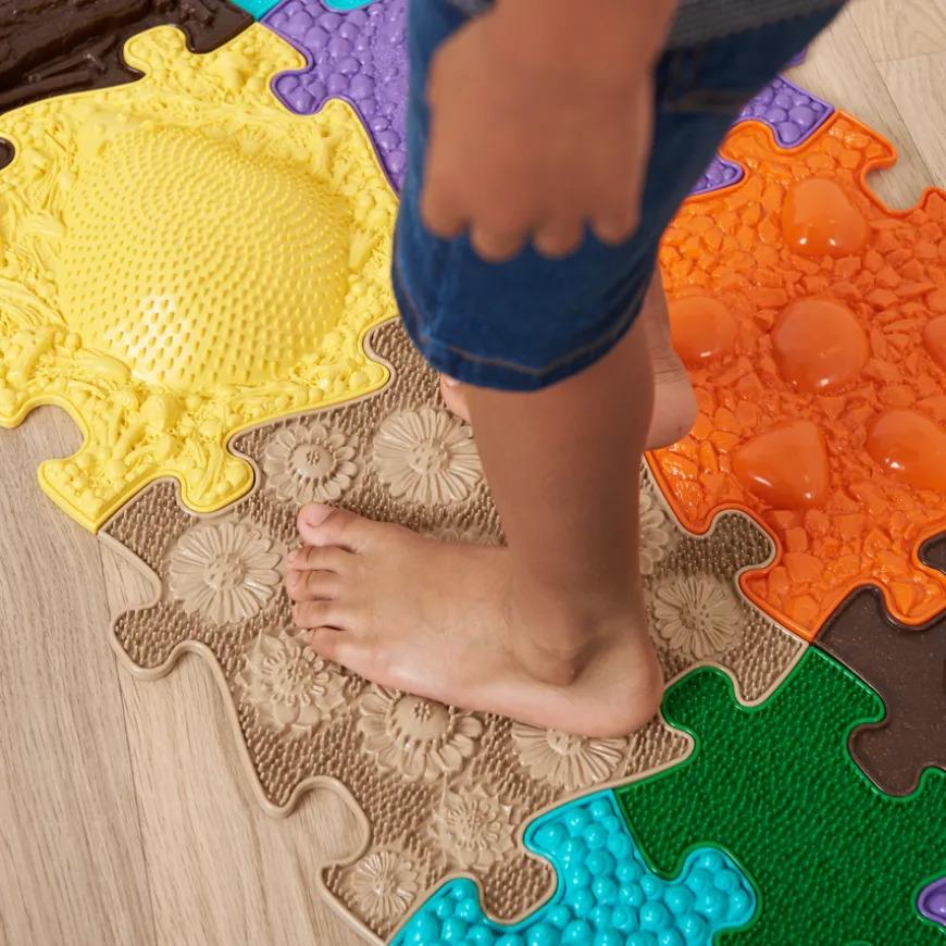 Happy Feet Strength & Balance Sensory Play Mats 15pk